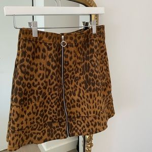 Wylder cheetah/leopard skirt